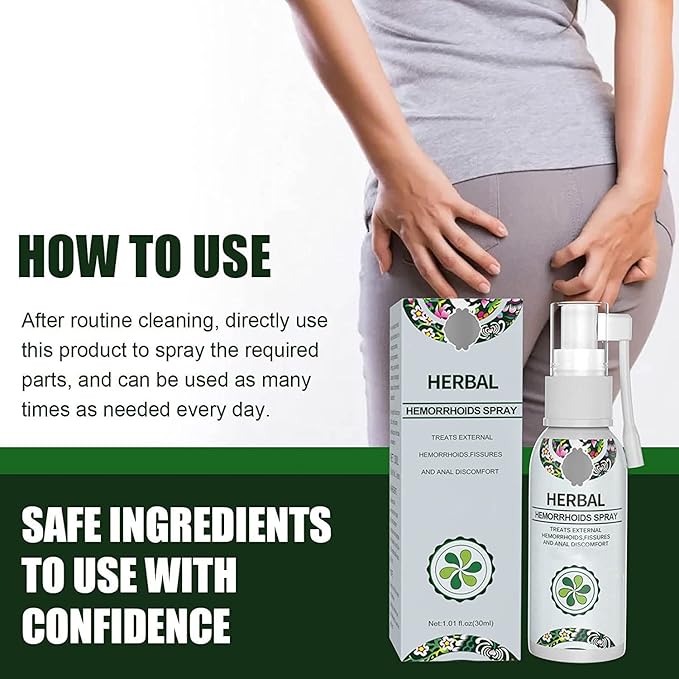 Herbal Piles Relief Spray