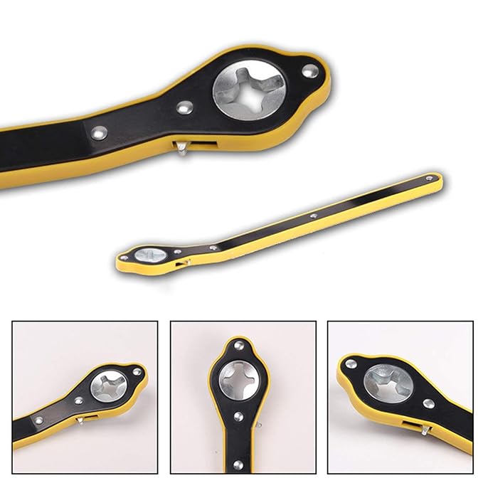 Universal car jack wrench