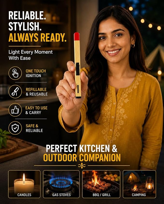 Gas Electric Lighter with charging
