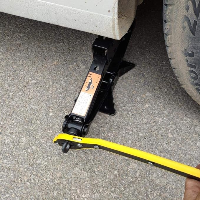 Universal car jack wrench
