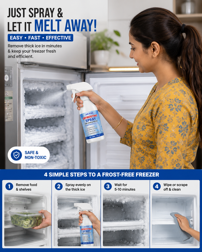 Instant Freezer Ice Remover Spray