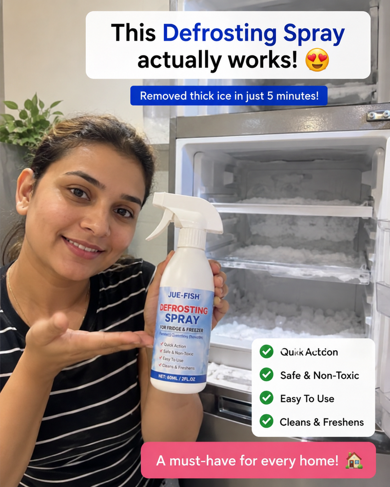 Instant Freezer Ice Remover Spray