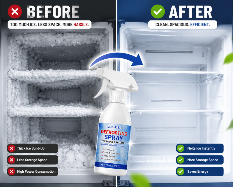 Instant Freezer Ice Remover Spray