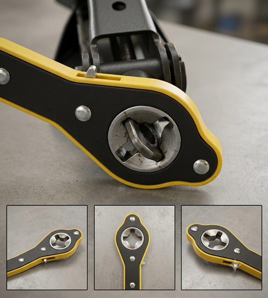 Universal car jack wrench