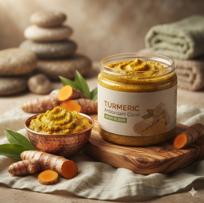 Turmeric Body Scrub For Tanning Removal (Pack of 2)