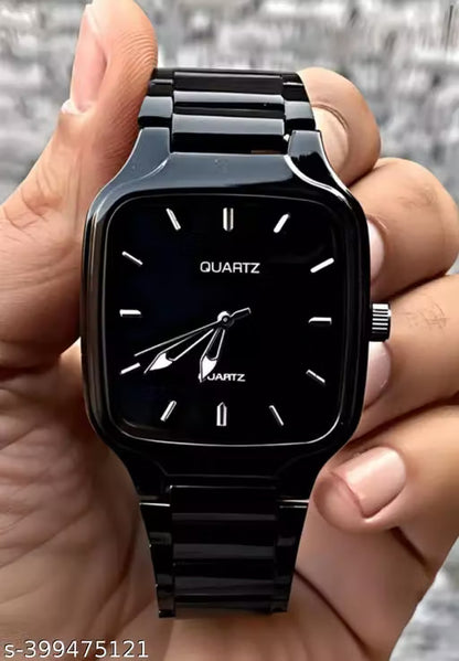 Stylish Black Analog Watch