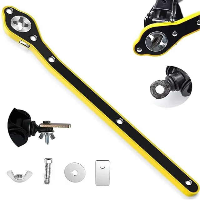 Universal car jack wrench