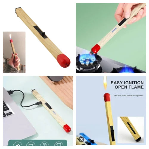 Gas Electric Lighter with charging
